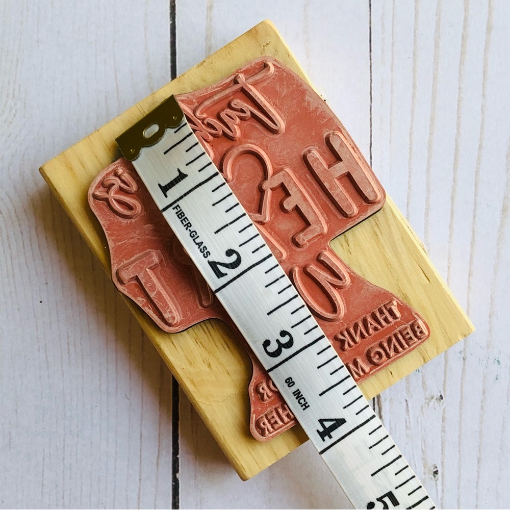 Teaching Is Heart Work Stamp - Picture 4 of 7